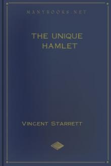 The Unique Hamlet by Vincent Starrett