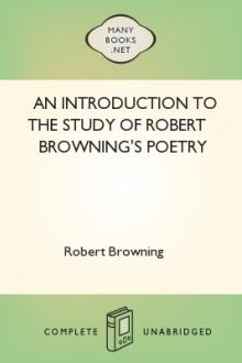 An Introduction to the Study of Robert Browning's Poetry by Hiram Corson, Robert Browning