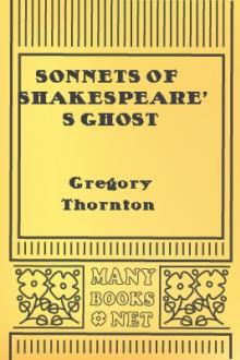 Sonnets of Shakespeare's Ghost by Gregory Thornton