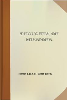 Thoughts on Missions by Sheldon Dibble