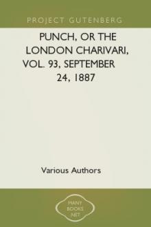 Punch, or the London Charivari, Vol. 93, September 24, 1887 by Various