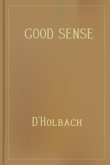 Good Sense by Paul Henri Thiry baron d'Holbach