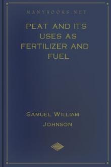 Peat and its Uses as Fertilizer and Fuel by Samuel William Johnson