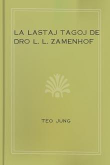 La Lastaj Tagoj de Dro L. L. Zamenhof by Unknown