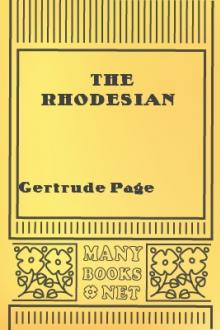 The Rhodesian by Gertrude Page