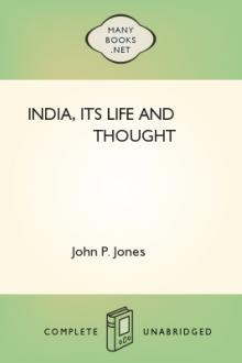 India, Its Life and Thought by John P. Jones