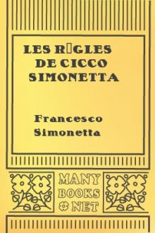 Les règles de Cicco Simonetta by Francesco Simonetta