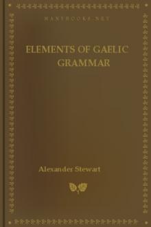 Elements of Gaelic Grammar by Alexander Stewart