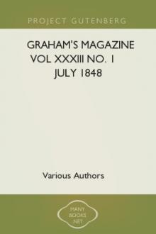 Graham's Magazine Vol XXXIII No. 1 July 1848 by Various