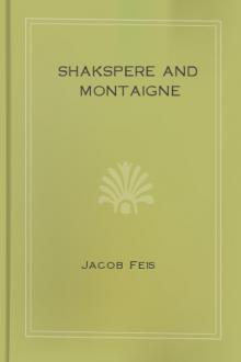 Shakspere and Montaigne  by Jacob Feis