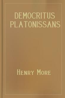 Democritus Platonissans by Henry More