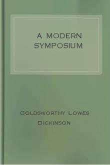 A Modern Symposium by Goldsworthy Lowes Dickinson