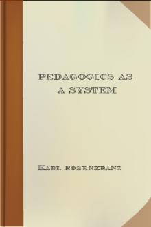 Pedagogics as a System by Karl Rosenkranz