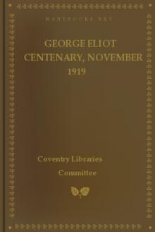 George Eliot Centenary, November 1919 by England