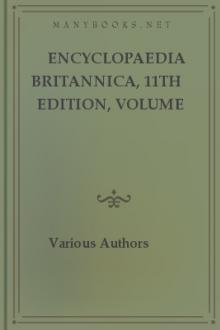 Encyclopaedia Britannica, 11th Edition, Volume 7, Slice 1 by Various