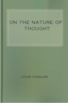 On the Nature of Thought by John Haslam
