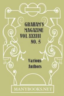 Graham's Magazine Vol XXXIII No. 5 November 1848 by Various