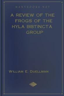 A Review of the Frogs of the Hyla bistincta Group by William E. Duellman