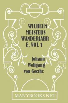 Wilhelm Meisters Wanderjahre, vol 1  by Johann Wolfgang von Goethe