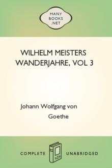 Wilhelm Meisters Wanderjahre, vol 3  by Johann Wolfgang von Goethe