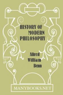 History of Modern Philosophy by Alfred William Benn