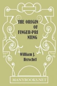 The Origin of Finger-Printing by William J. Herschel