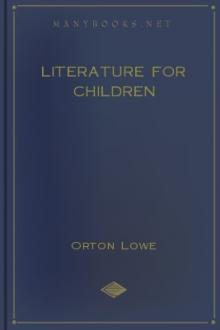 Literature for Children by Orton Lowe