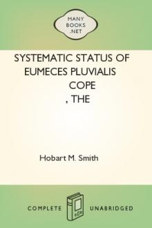The Systematic Status of Eumeces pluvialis Cope by Hobart M. Smith