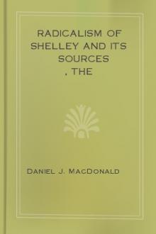 The Radicalism of Shelley and Its Sources by Daniel J. MacDonald