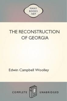 The Reconstruction of Georgia by Edwin Campbell Woolley