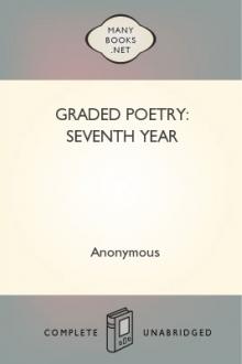 Graded Poetry: Seventh Year by Unknown