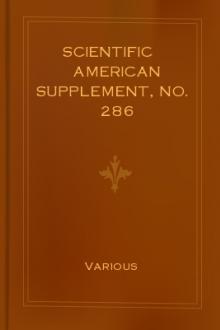 Scientific American Supplement, No. 286 (June 25, 1881) by Various Authors