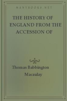 The History of England from the Accession of James II, vol 1 by Thomas Babbington Macaulay