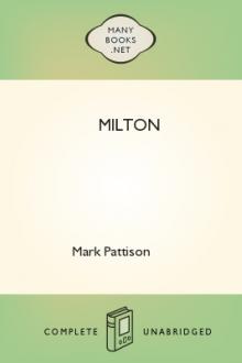 Milton  by Mark Pattison