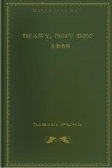 Diary, Nov/Dec 1663 by Samuel Pepys
