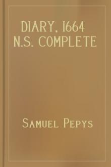 Diary, 1664 N.S. Complete by Samuel Pepys