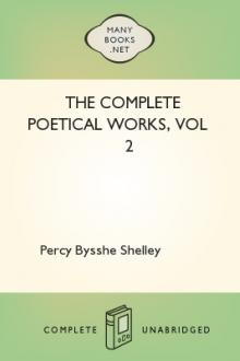The Complete Poetical Works, vol 2 by Percy Bysshe Shelley