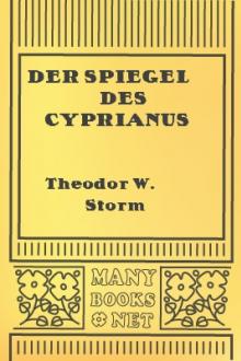Der Spiegel Des Cyprianus by Theodor W. Storm