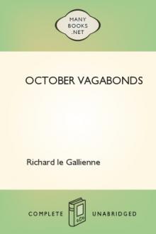 October Vagabonds by Richard Le Gallienne