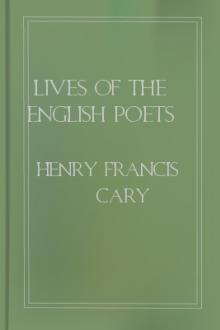 Lives of the English Poets by Henry Francis Cary