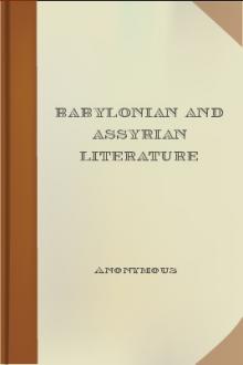 Babylonian and Assyrian Literature by Unknown