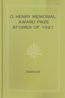 O. Henry Memorial Award Prize Stories of 1921 by Unknown