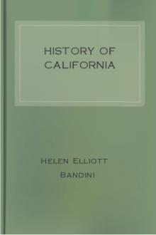 History of California by Helen Elliott Bandini