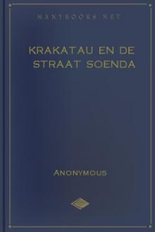 Krakatau en de Straat Soenda  by Edmond Cotteau
