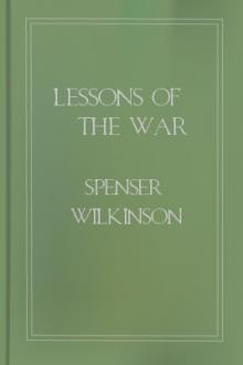 Lessons of the War  by Spenser Wilkinson