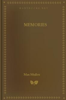 Memories by Friedrich Max Müller