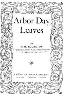 Arbor Day Leaves by Nathaniel Hillyer Egleston