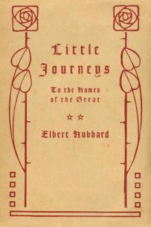 Little Journeys to the Homes of Great Teachers by Elbert Hubbard
