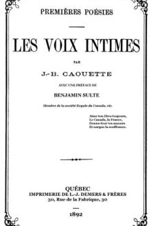 Les voix intimes by Jean Baptiste Caouette