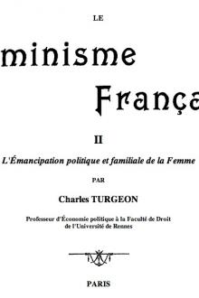 Le féminisme français II by Charles Marie Joseph Turgeon